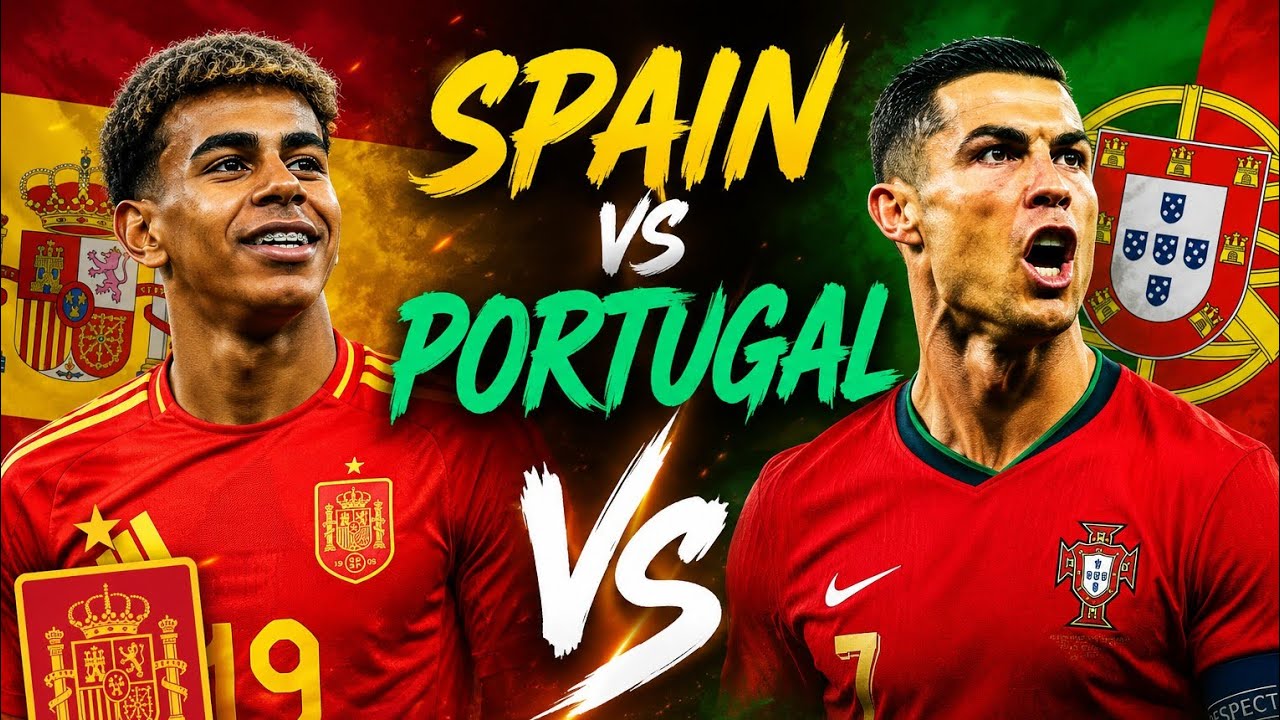 Spain vs Portugal 2026 | All Goals & Match Highlights | Thriller ⚽
