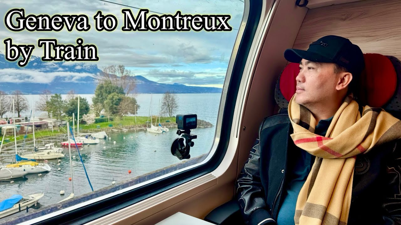 Geneva to Montreux by Train: Lakeside Views & Swiss Charm #switzerland #travel #foryou 