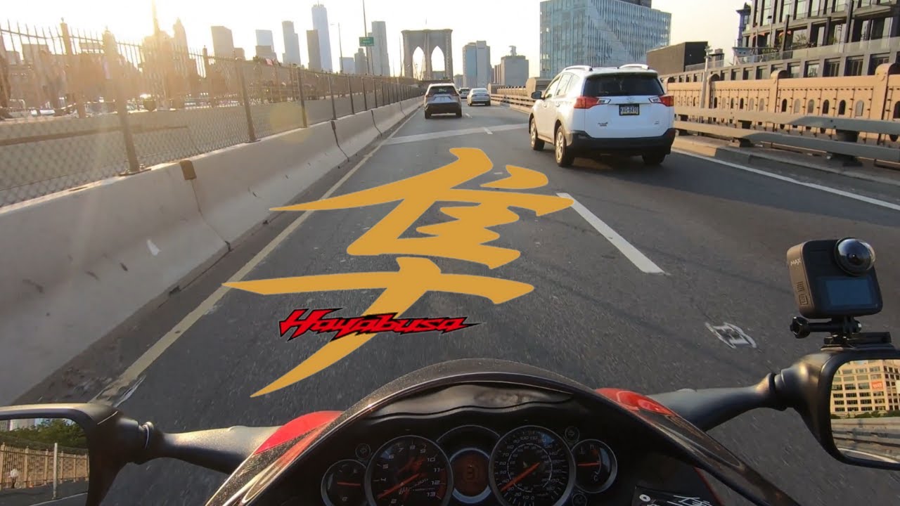 Going to New York | SUZUKI HAYABUSA vlog