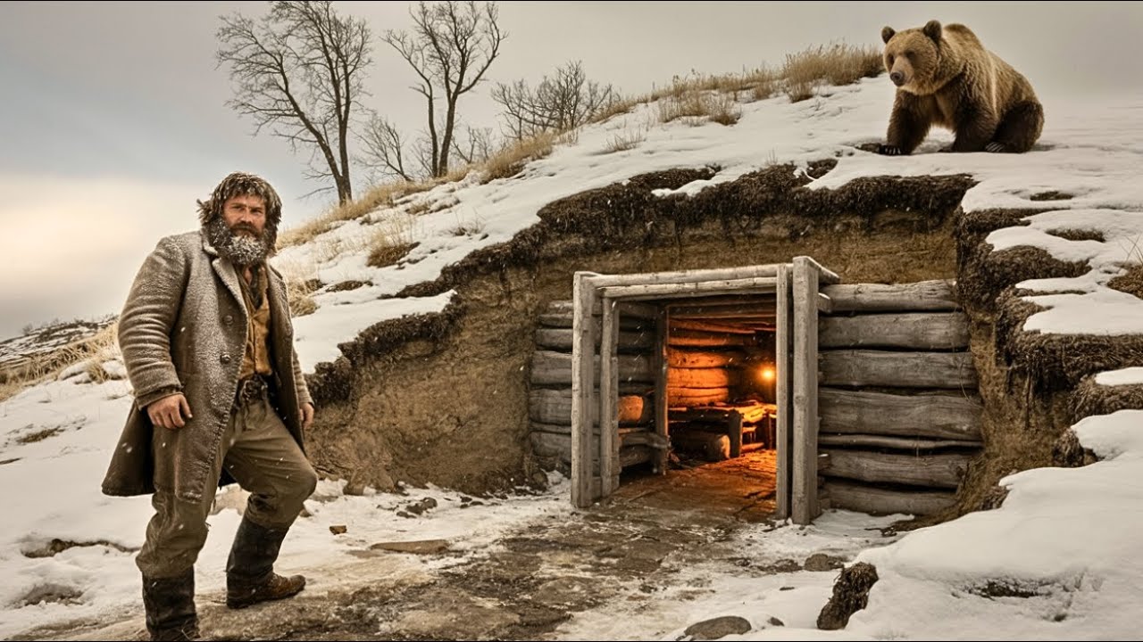 Neighbors Mocked His Cabin Built Inside a Bear Den — Until Earth Kept Him 56° Warmer