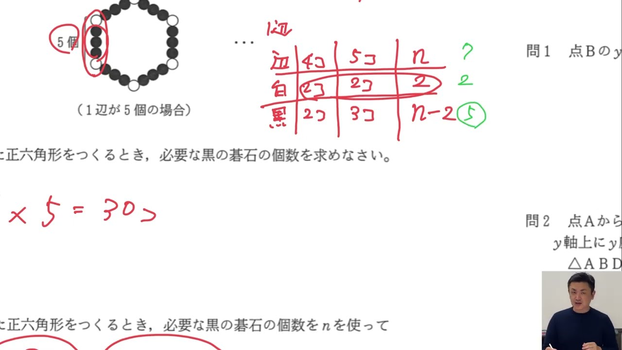 令和6年第4回中1学力テスト【数学】