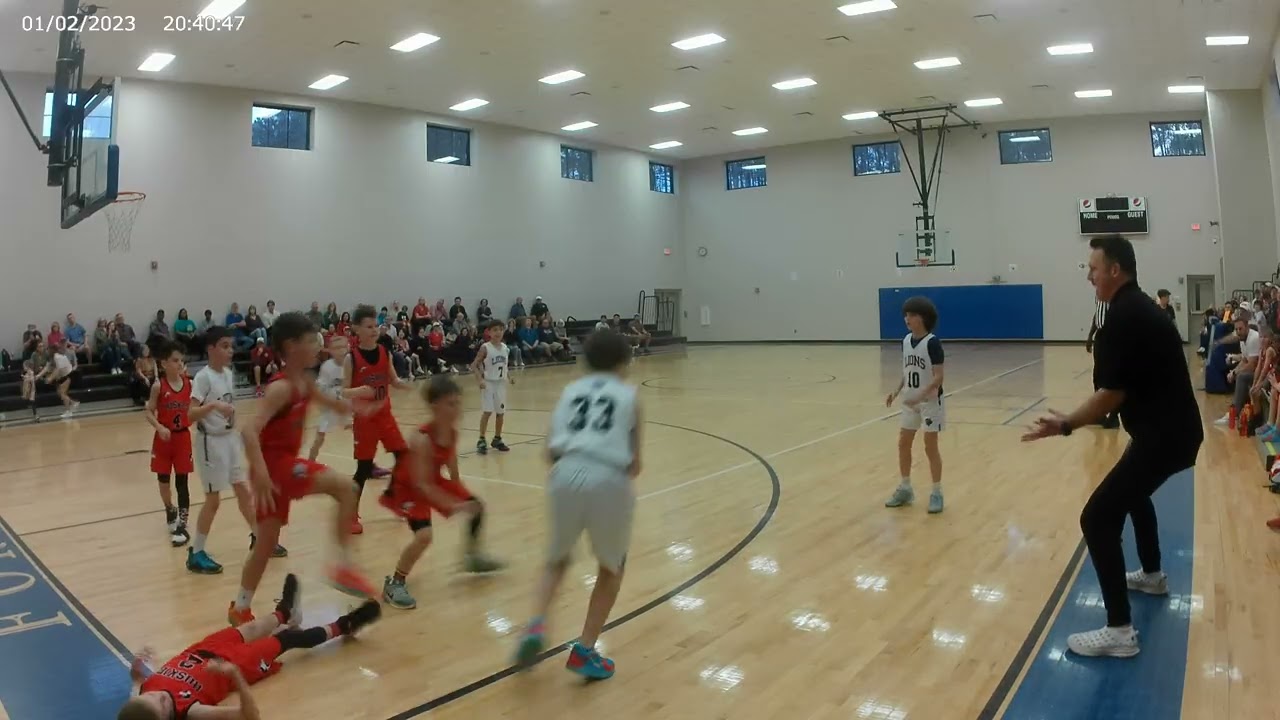 Husky Hoops White 2nd Grade vs Lions Championship - 1