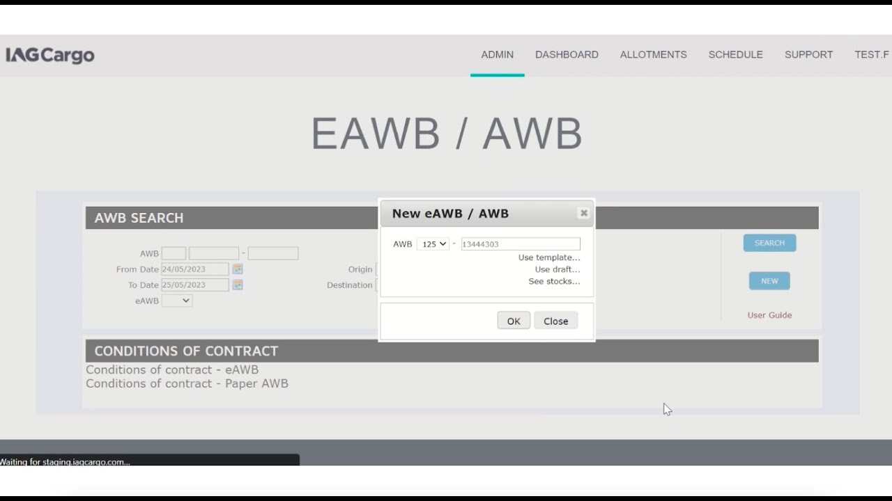 AWB/eAWB Video Guide