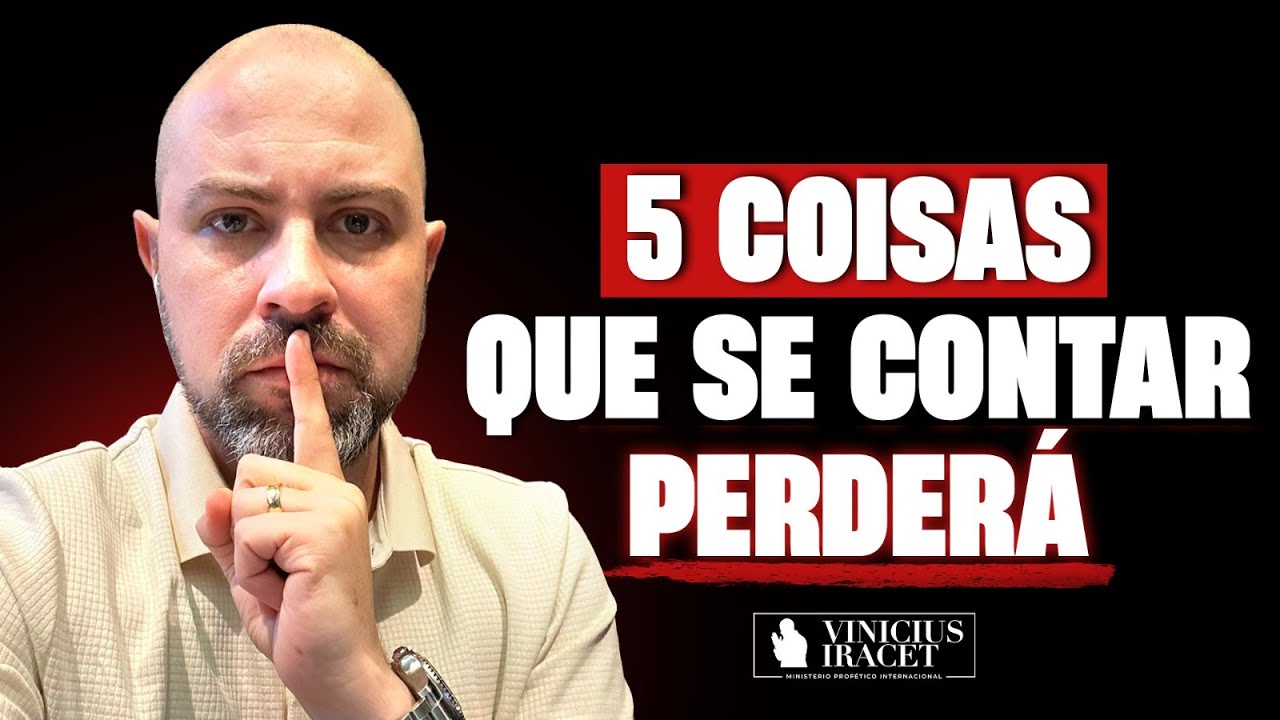 5 COISAS QUE SE CONTAR PERDERÁ, NÃO CONTE A NINGUÉM - A INVEJA É DIABÓLICA  🤫