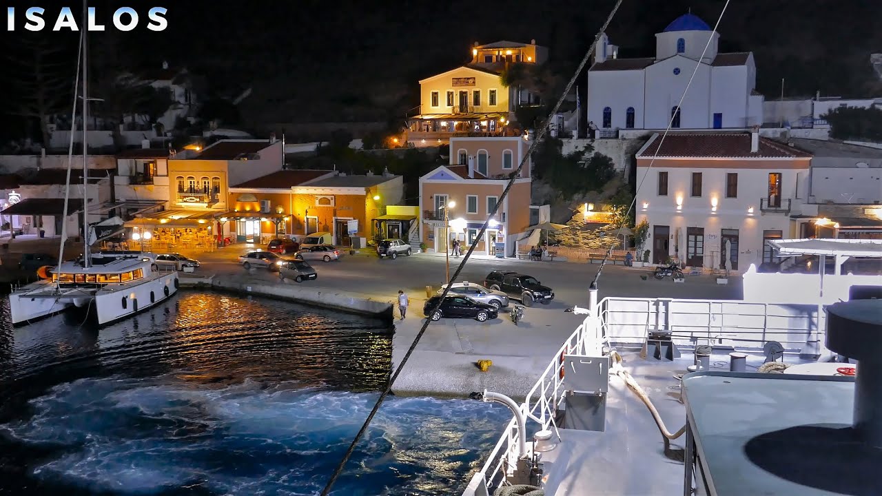Marmari Express – Νυχτερινή αναχώρηση από την Κέα (Τζιά)! (Departure from the port of Kea)