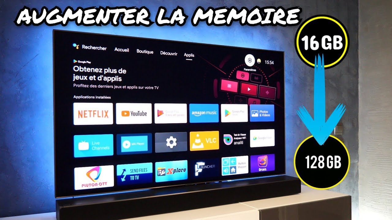 AUGMENTER LA MEMOIRE D'UNE BOX-TV ANDROID Avec une Clef USB@AnasseTech