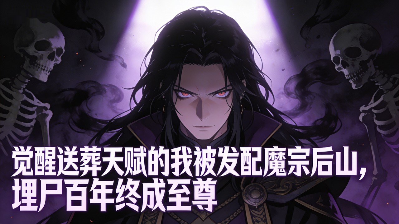 覺醒送葬天賦的我被發配魔宗後山，埋屍百年終成至尊。解屍埋屍抽壽元，我在魔宗悄悄成仙#都市小说 #玄幻小说
