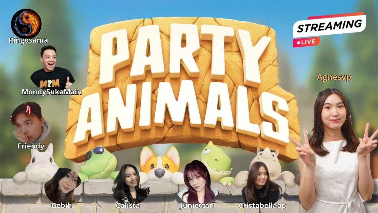 LIVE STREAMING - MABAR COLLAB MAIN PARTY ANIMAL 
