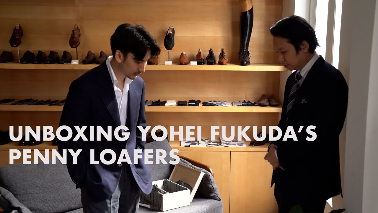Unboxing Yohei Fukuda's Penny Loafers - A Day in Our Lives At Mason and Smith Ep 2