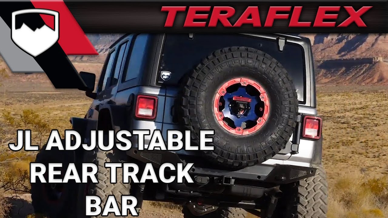 JL HD Forged Adjustable Rear Track Bar | TeraFlex