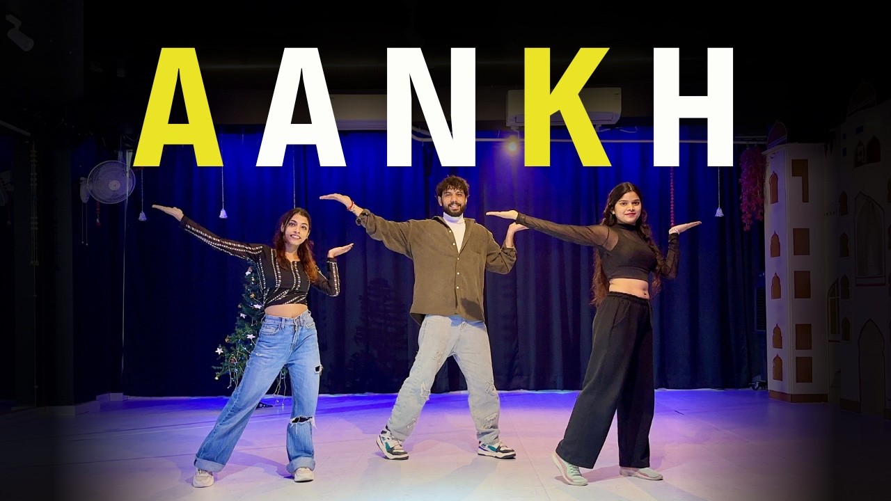 AANKH | Sunidhi Chauhan Feat. Sanya | AANKH Dance Fitness Zumba Dance | FITNESS DANCE With RAHUL