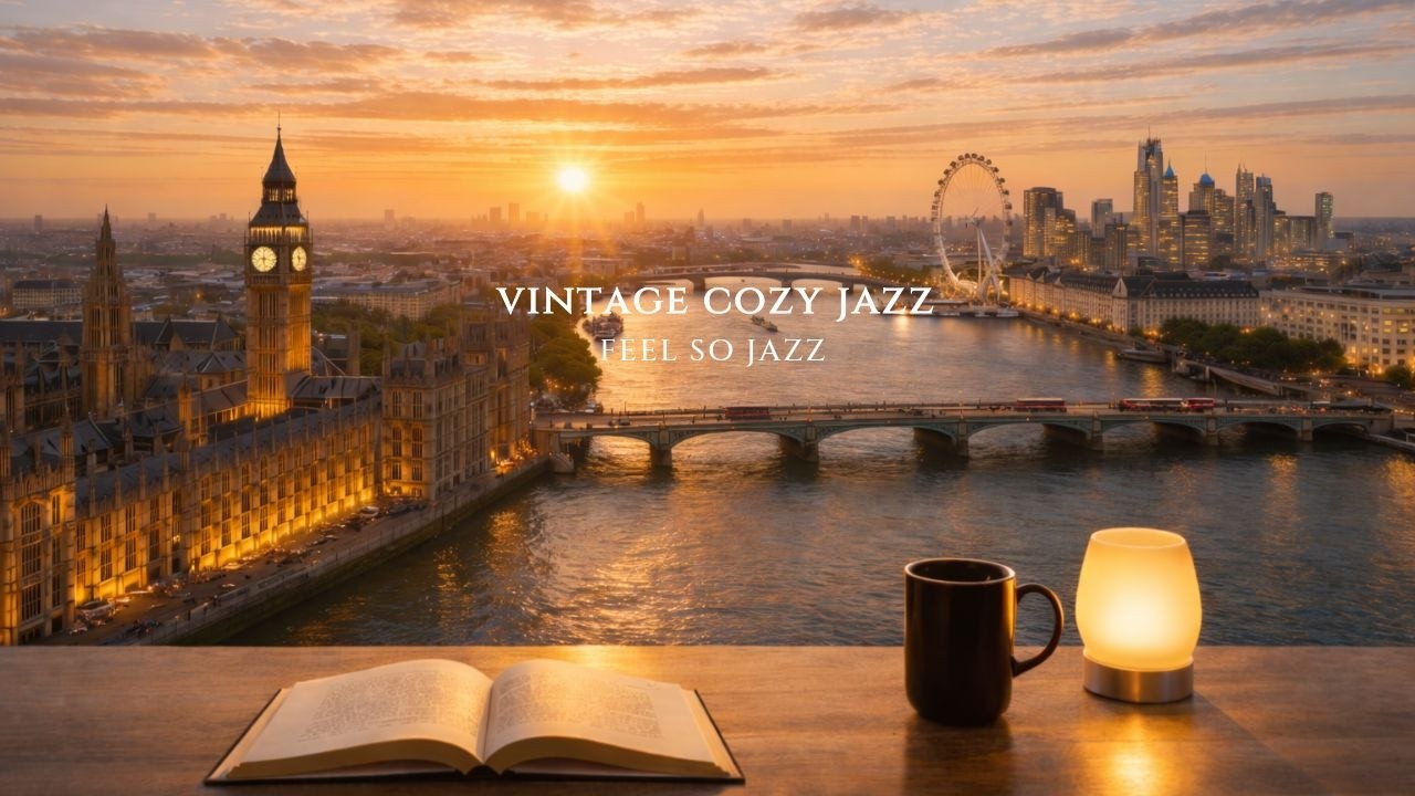 [playlist] Утренний джаз под рассвет в Лондоне l vintage cozy jazz