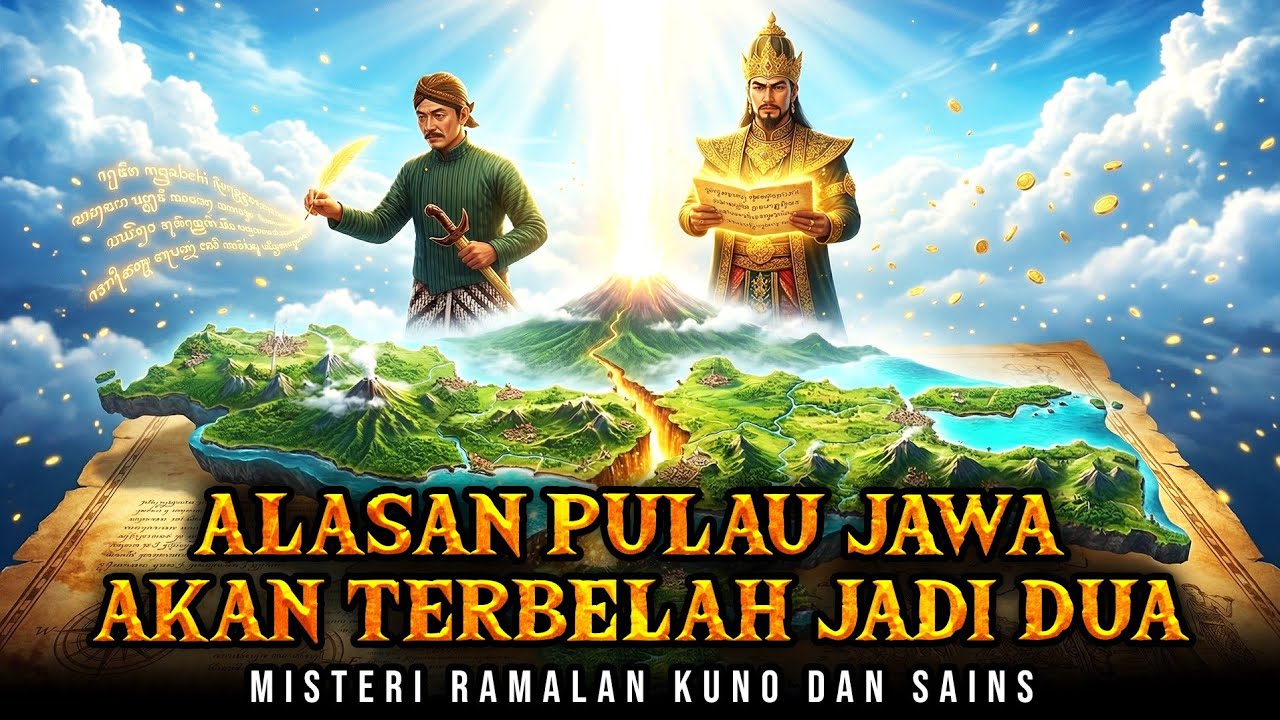 MISTERI BESAR! Alasan Pulau Jawa Diramalkan Akan Terbelah Jadi Dua.