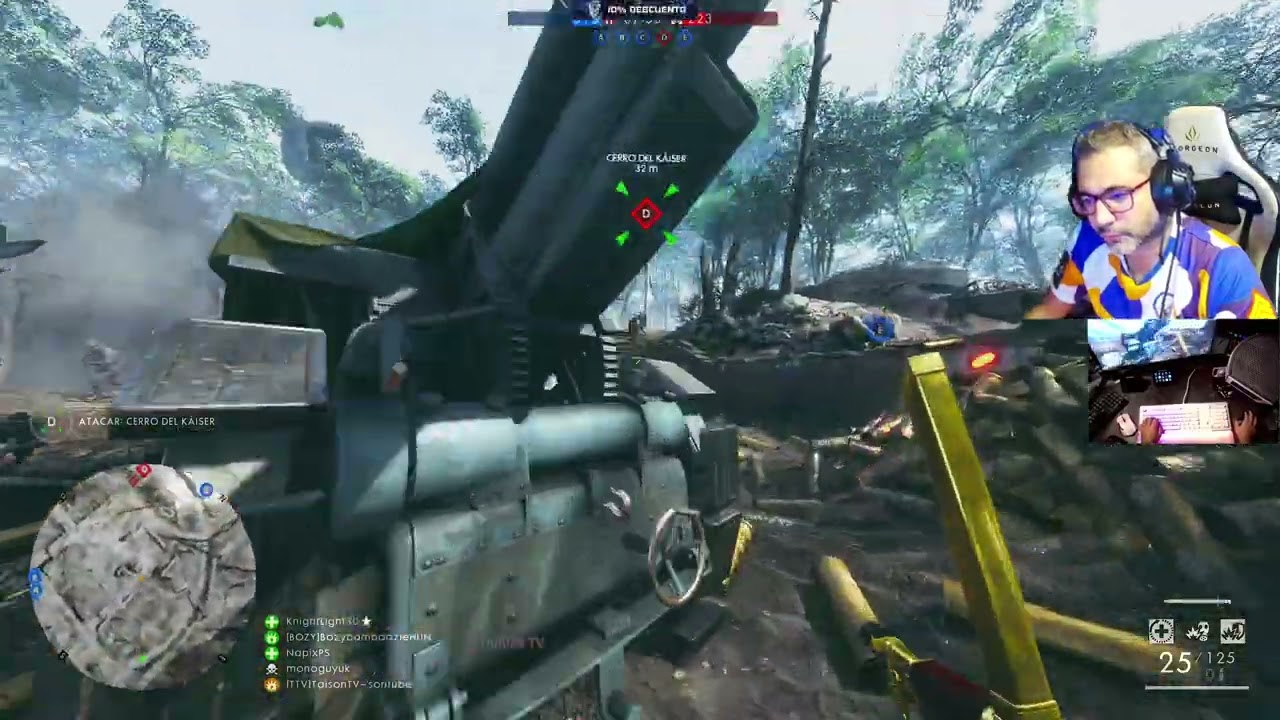 UN Enemigo me salvo de Sufrir mucho Battlefield 1