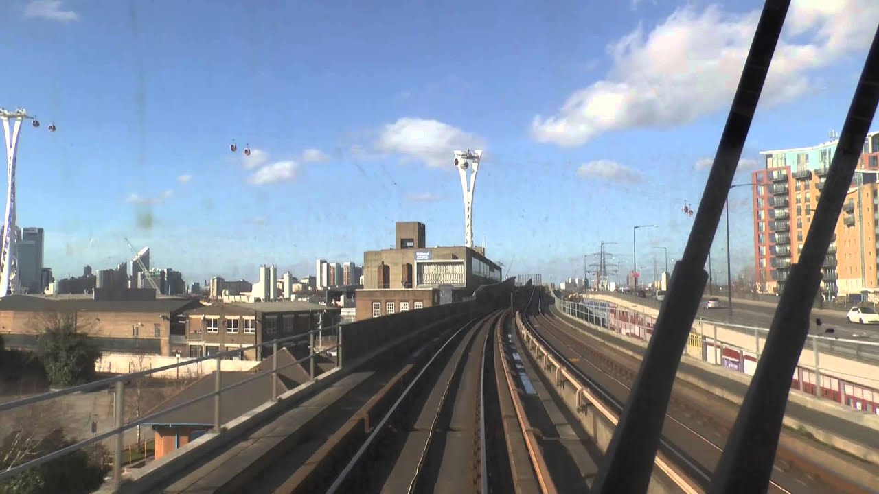 (Full HD) DLR Full Route from Woolwich Arsenal to Bank
