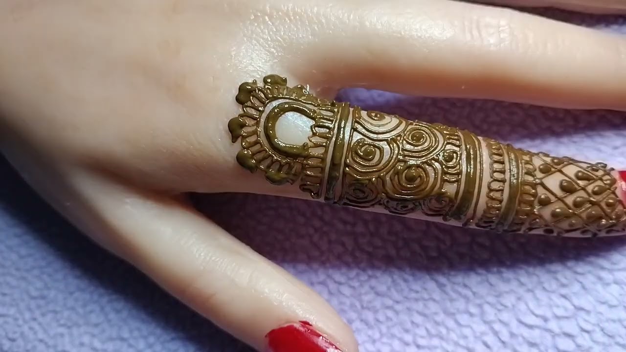 Simple party henna desighn🥰🥰😍