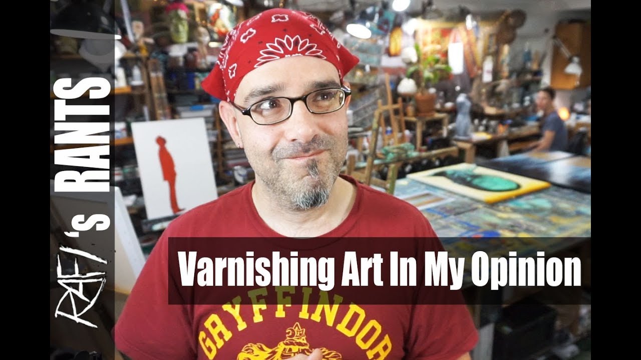Varnishing Acrylic Art And My Opinion On Types Of Varnish - Tips For Artists