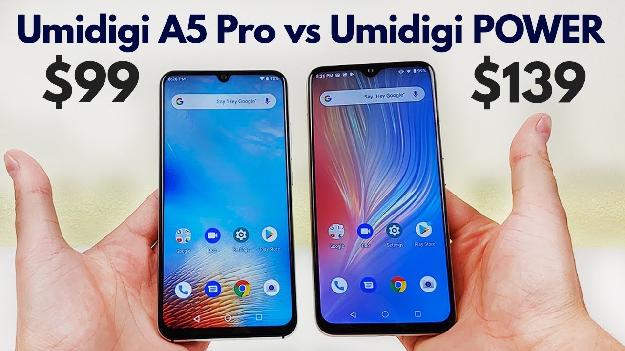 Umidigi A5 Pro vs Umidigi POWER - What's the Better Budget Phone?