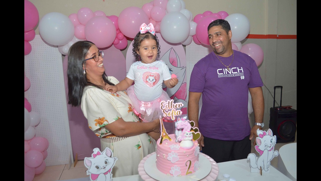 Meu 2º Aninho  Esther Sofia  - Videos