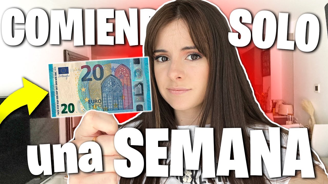 SOBREVIVIENDO con SOLO 20 € UNA SEMANA ENTERA