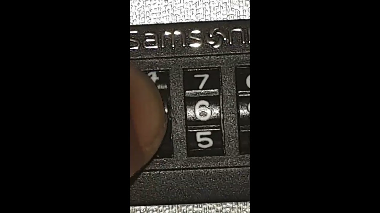 ABRIR, RECUPERAR E TROCAR SENHA MALA SAMSONITE SEM SABER E SABENDO A SENHA