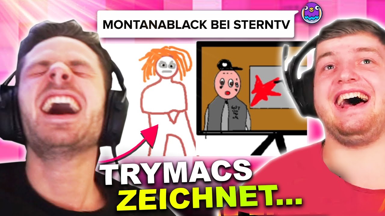TRYMACS zeichnet & ich sterbe vor Lachen 😂😂 GARTIC PHONE