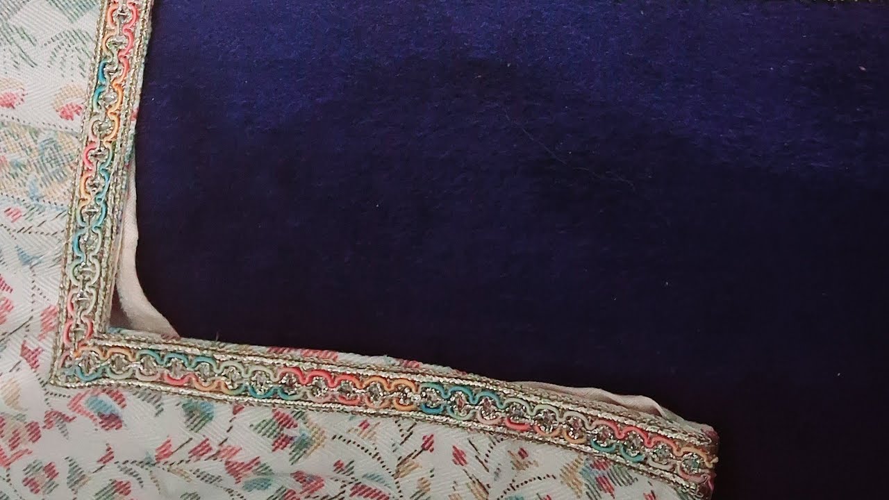 Welcome to live stitching with lucknowi homemaker lace neck design cutting and stitching 🙏🏻