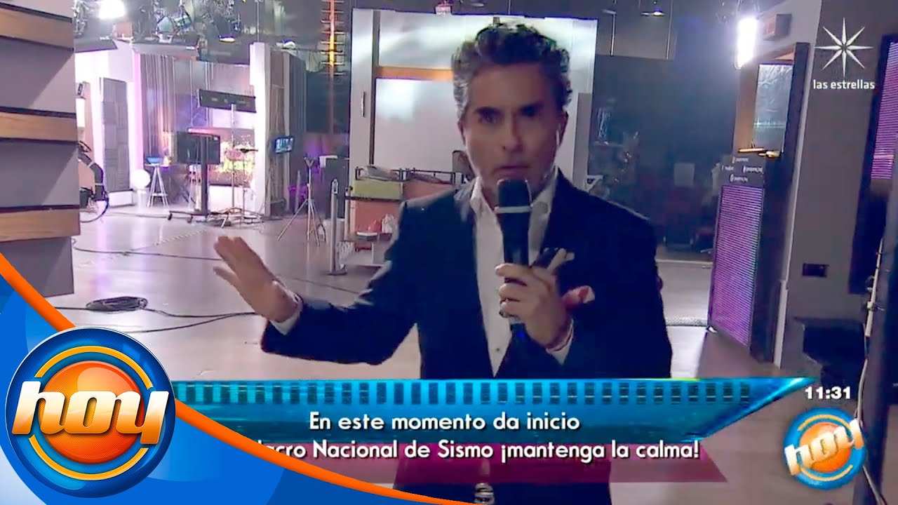 La producci&oacute;n de HOY se suma al Simulacro Nacional 2021 | Programa Hoy