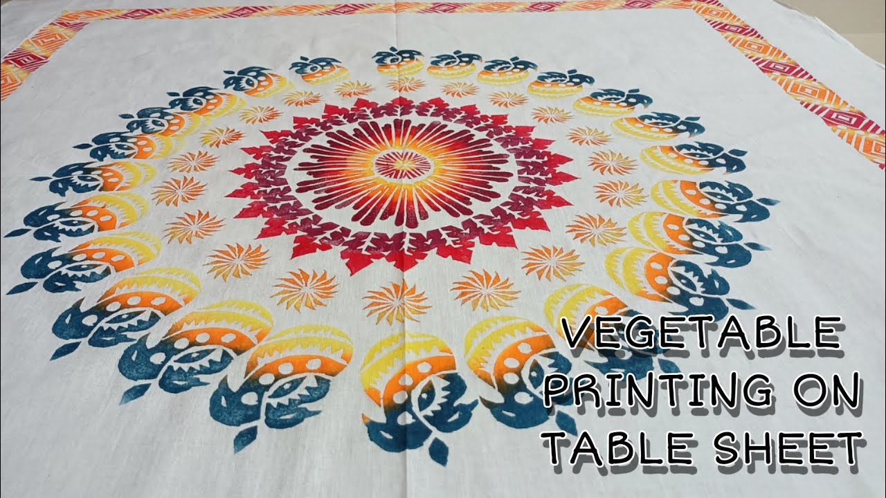Vegetable printing | Work experience fair | LP |  UP | HS | HSS | പ്രവൃത്തിപരിജയ മേള