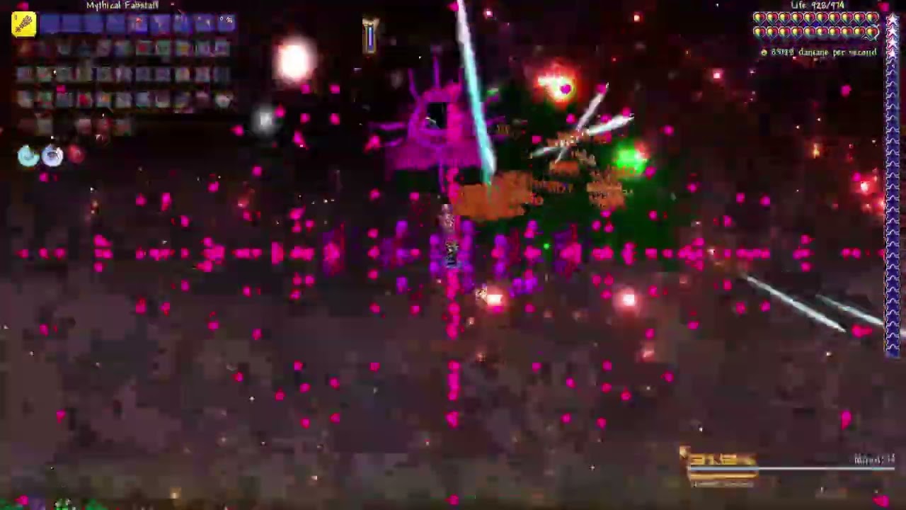 Mage on Drugs vs A Deity (Major Flash Warning)