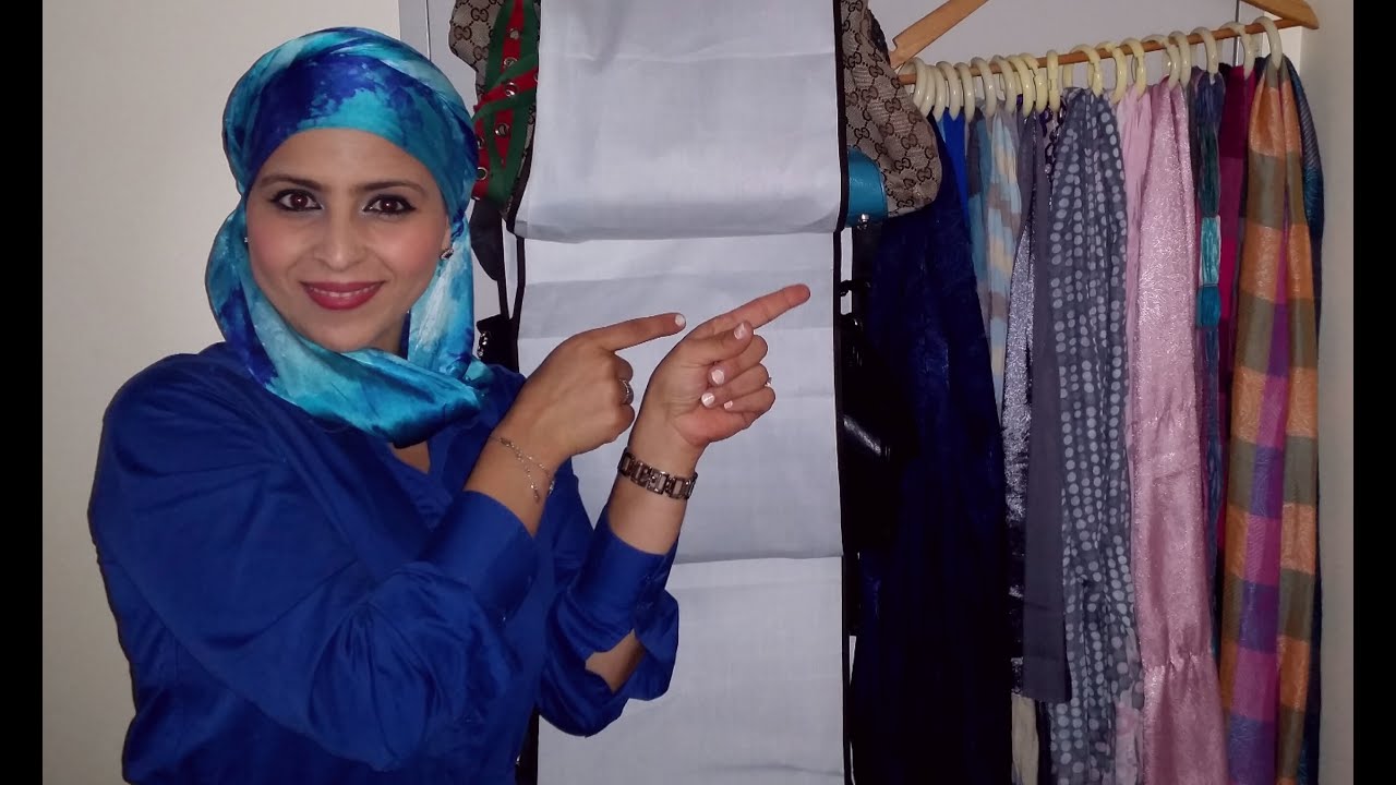 ❤❤How to organize Scarves and Hand-bags                   كيف تنظم الطرح وحقائب اليد❤❤
