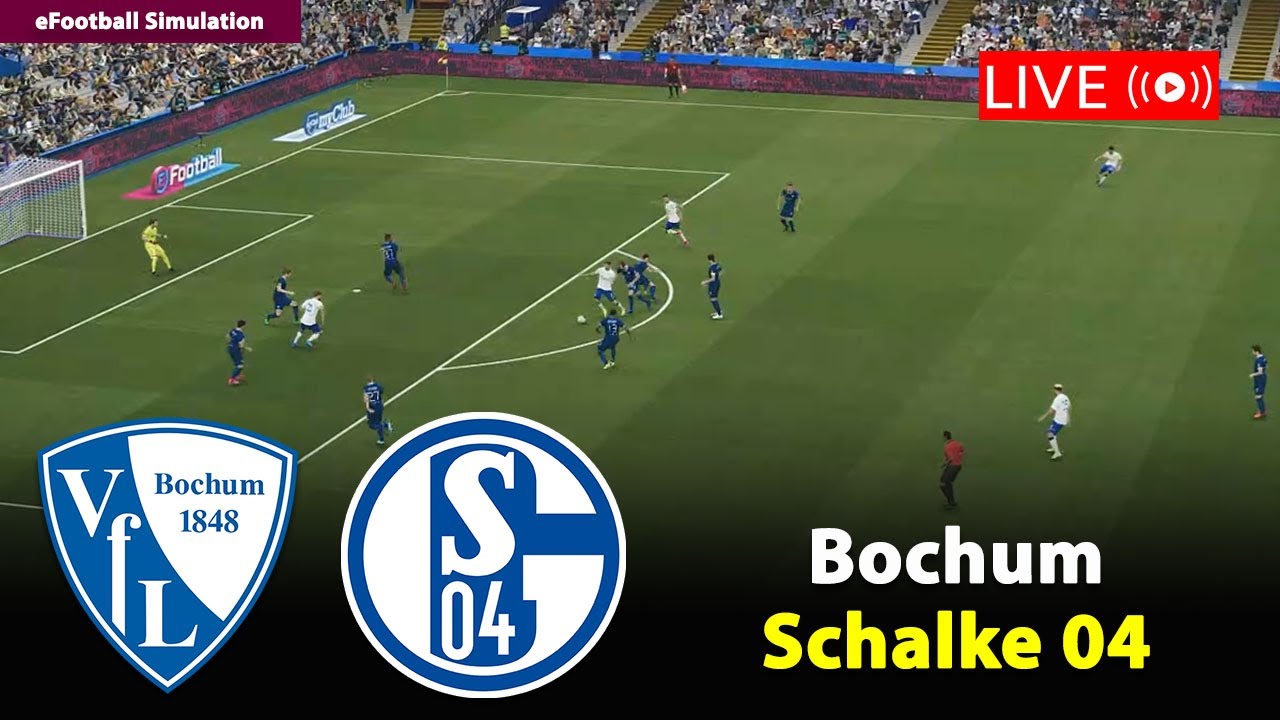 🔴Live- Bochum gegen Schalke 04 | 2. Bundesliga 2025/26 | Football PES21 Simulation