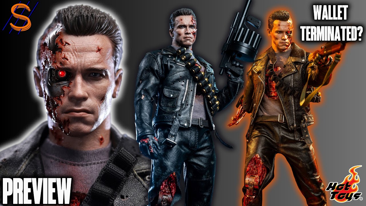 Will This Figure TERMINATE Your Wallet? | Hot Toys Terminator 2 T-800 Battle Damaged 2.0 Released!