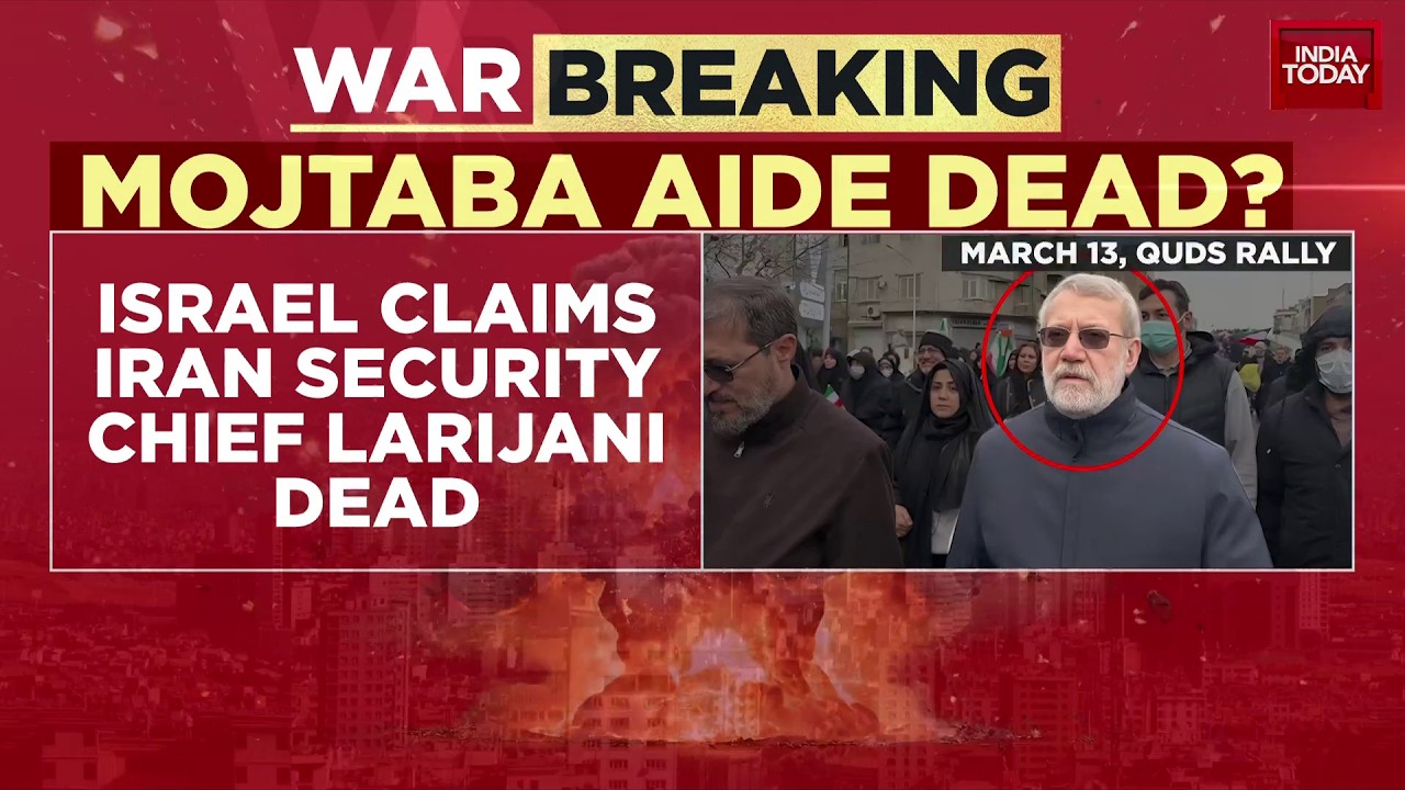 War Breaking: Israel Claims Iran National Security Chief Ali Larijani Killed In Overnight Strike