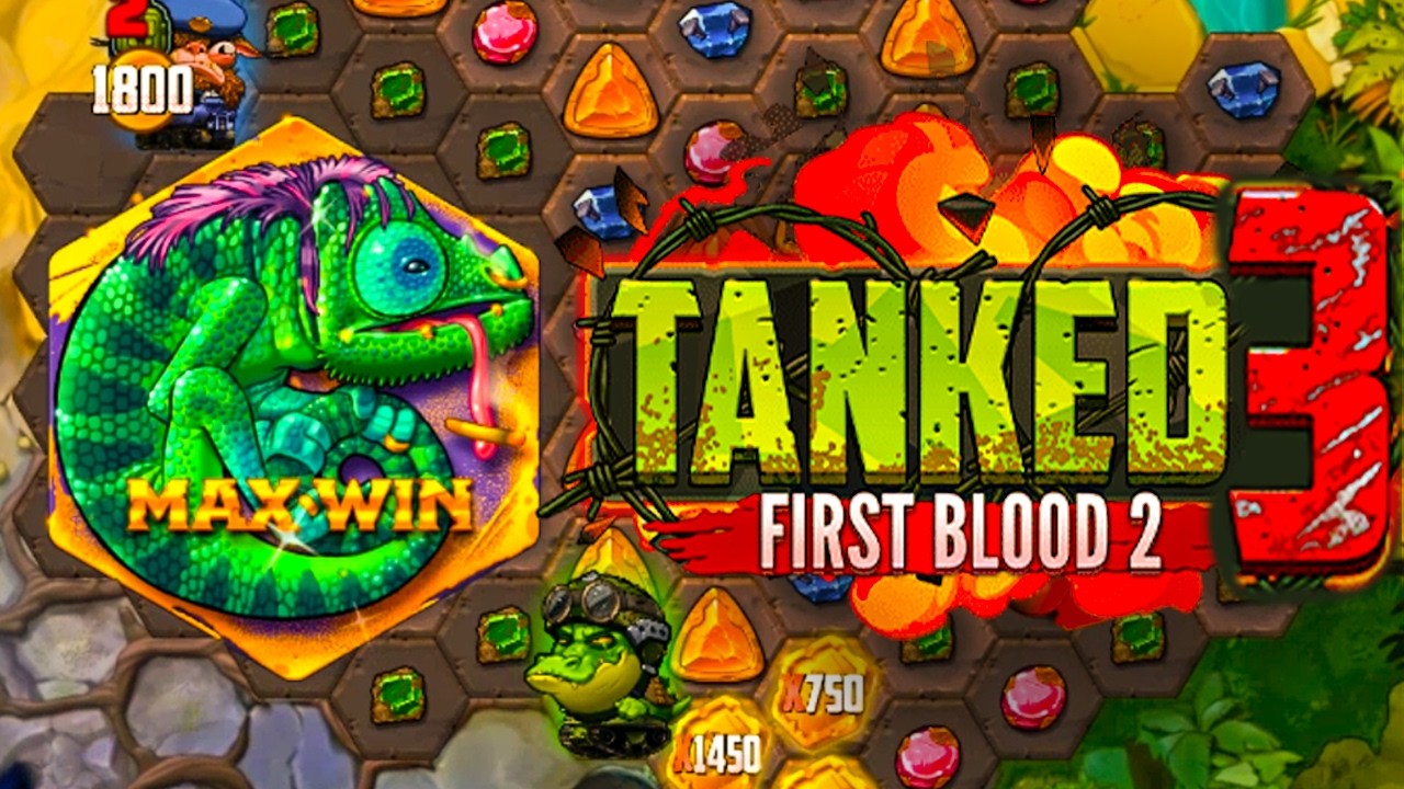 First 25584x MAX WIN On Tanked 3: First Blood 2 from Nolimit City
