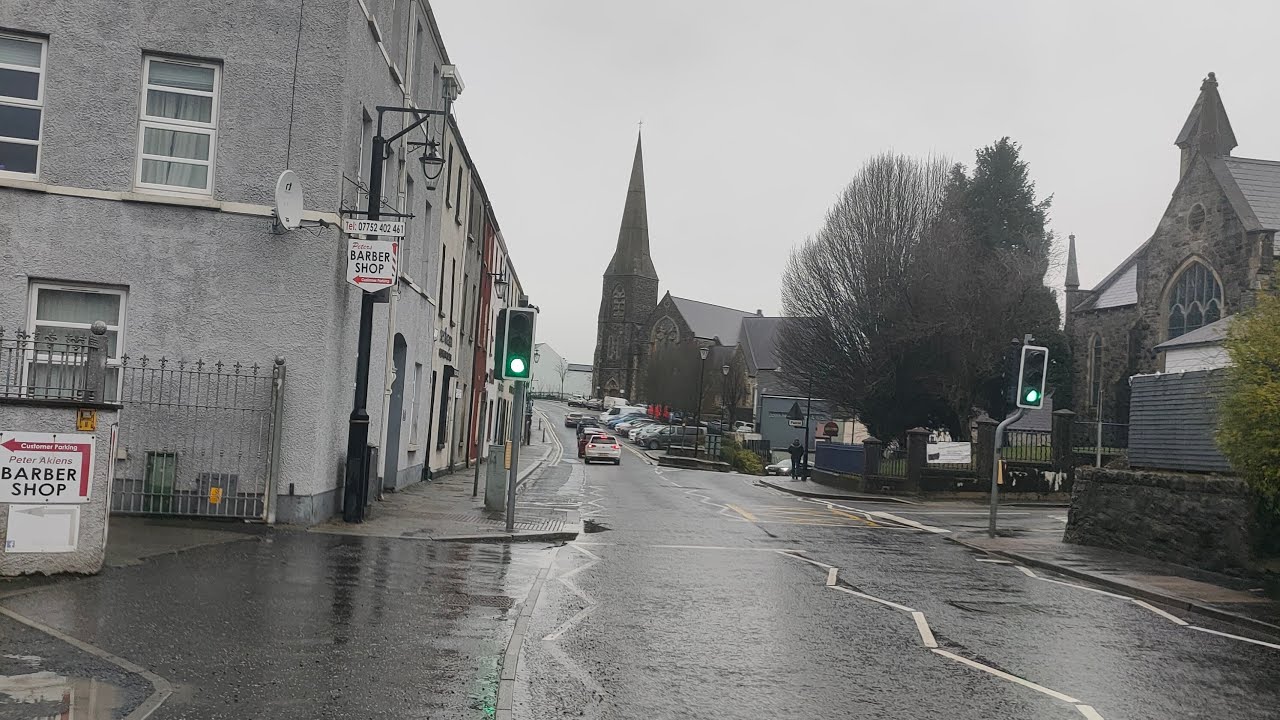 The Omagh Enniskillen Roads and street view Northern Ireland 🇮🇪  Today ✅
