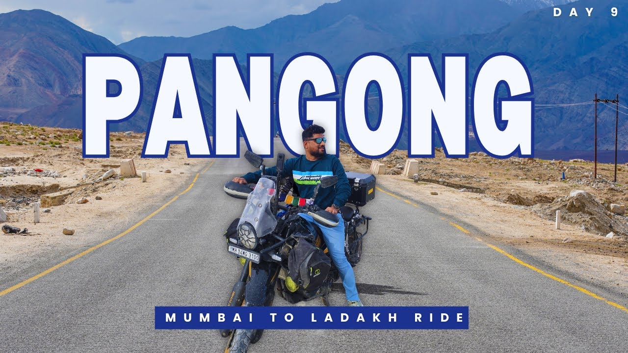 Extreme Ladakh Off-Road Ride | Nubra ते Pangong | Mumbai to Ladakh Series Day 9