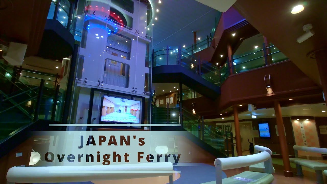 [Japan's Overnight Ferry] Private Single Room｜Hankyu Ferry Yamato