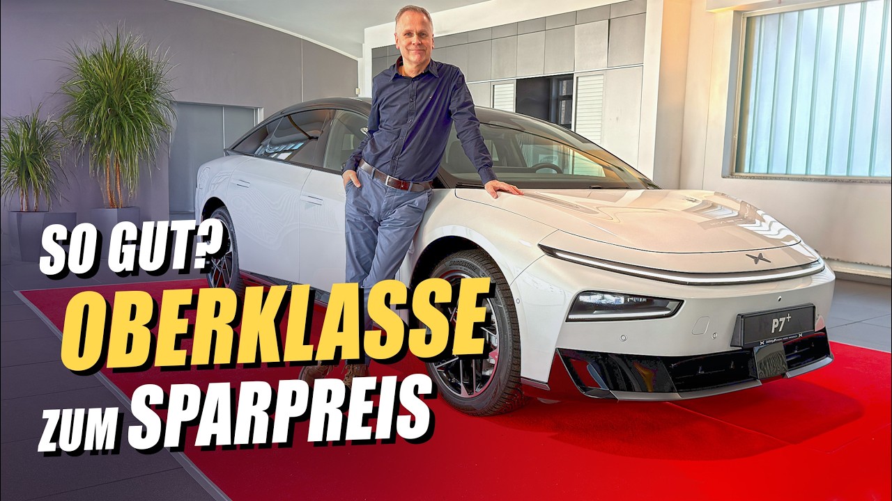 XPeng P7+ im ersten Test - Premium Elektroauto OHNE AUFPREIS - So gut ist er wirklich!