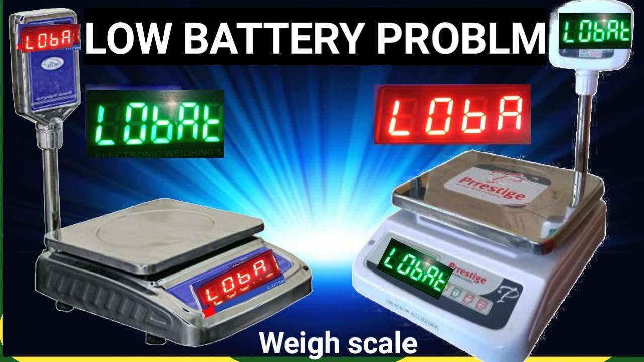 how increase  battery backup  Weighing Scale | scale showing Loba