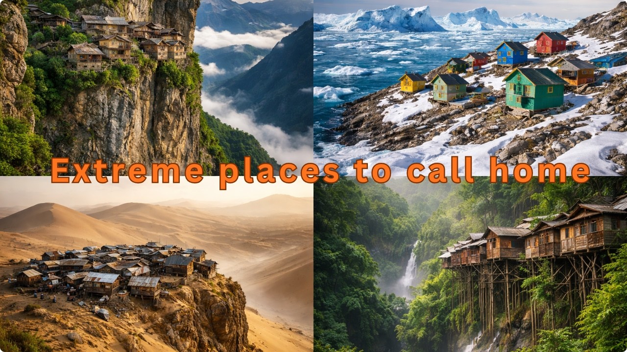 Dare to Live on the Edge: The World’s Most Extreme Places to Call Home