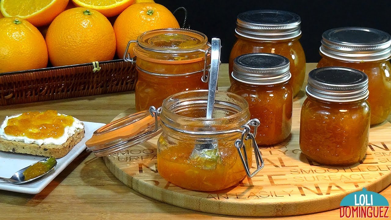 MERMELADA DE NARANJA CASERA. Receta muy fácil y natural. Loli Domínguez - Recetas
