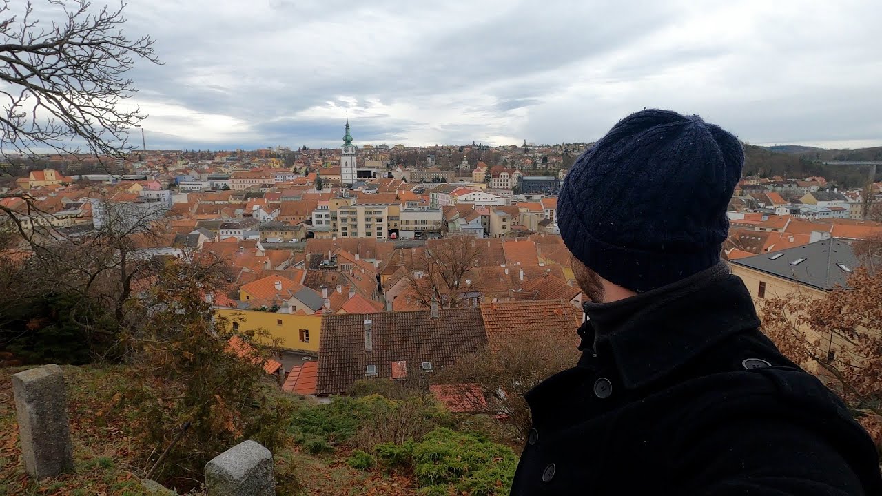 Top View of Třebíč Czech Republic - Pohled shora na Třebíč