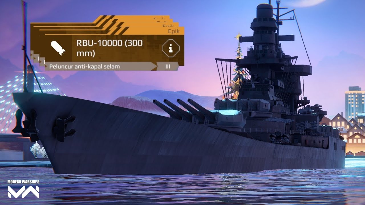 FS Richelieu - New France Battleship. not Good in Air Defense. But Have 4x GL - Modern Warships