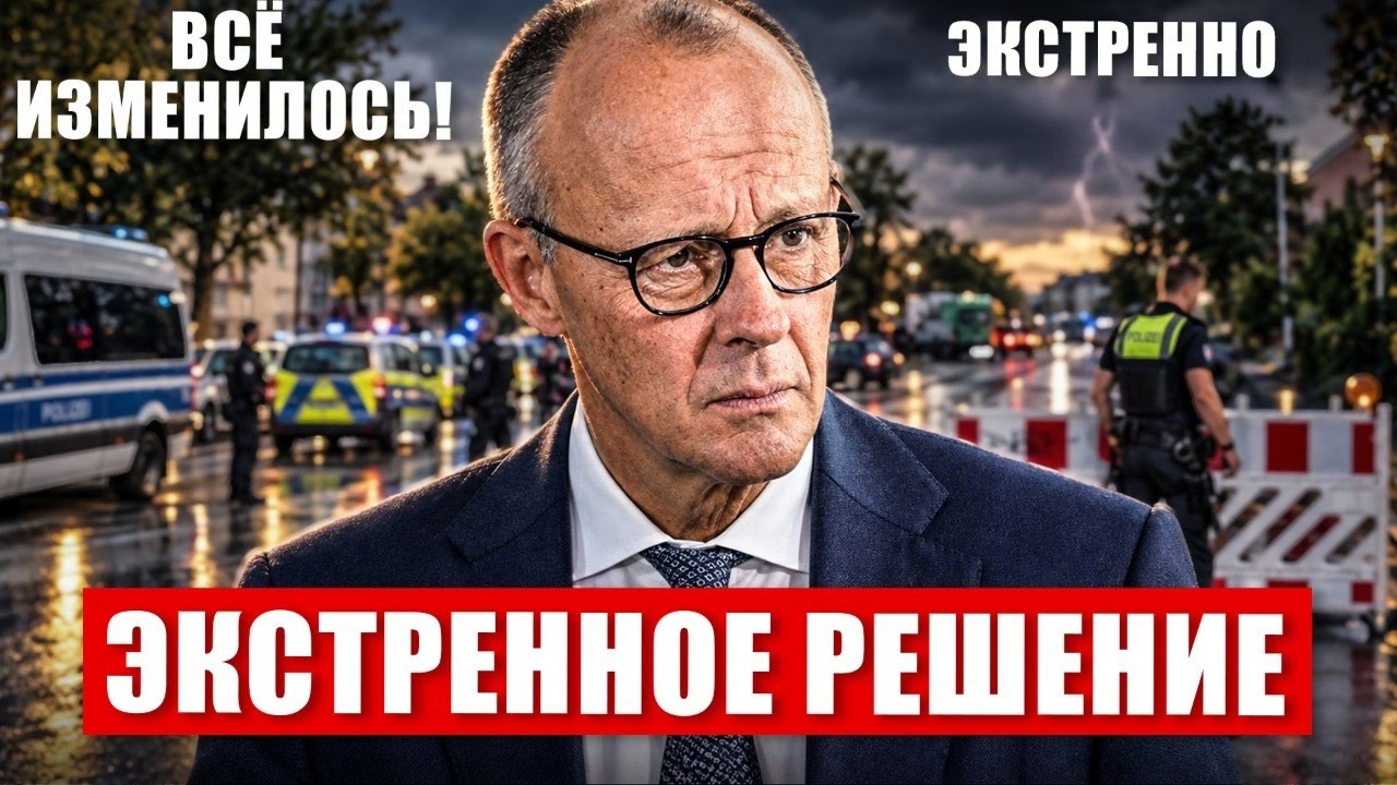 Всё изменилось. Невероятное решение в Германии. Срочная эвакуация. Новости сегодня