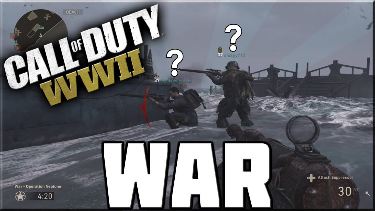 WHAT ARE YOU DOING!? - CALL OF DUTY WWII WAR