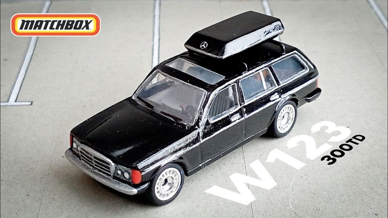 [Martabak Auto] 1980 Mercedes-Benz W123 300TD Wagon Custom | Matchbox | I ruined something…