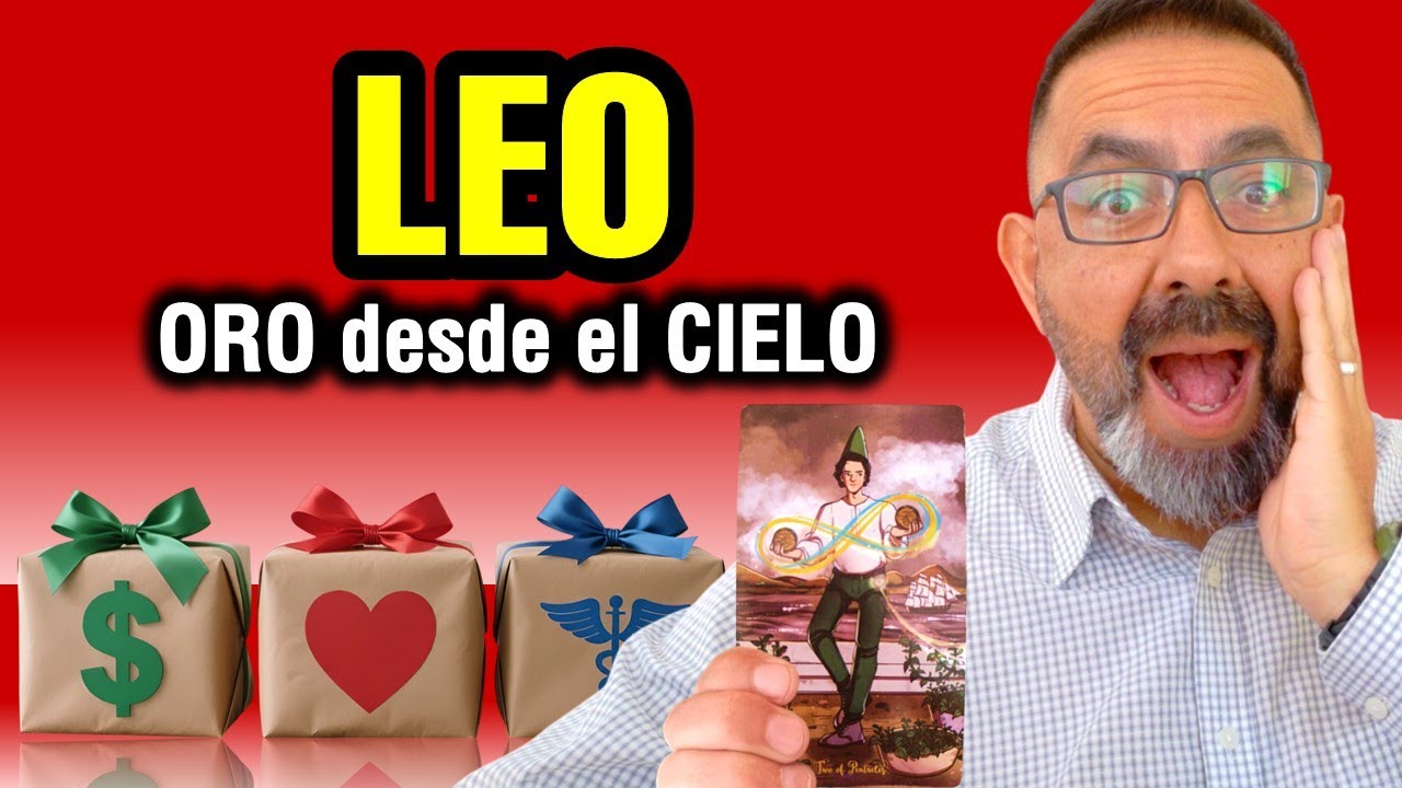 Leo ♌️ Este MILAGRO te da MONEDAS de ORO 🔮 TAROT dinero, familia y salud