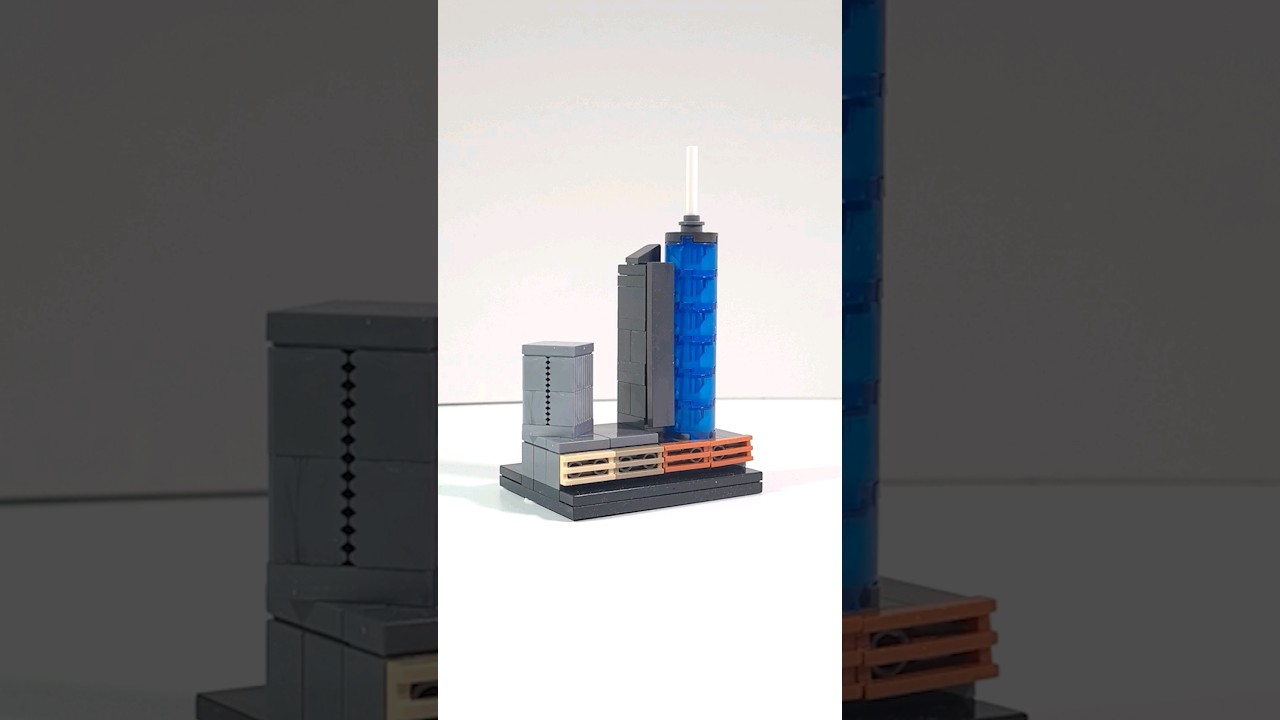 Blue Brixx Pro | Main Tower | Mini Architektur Serie 3 | Speed Build Review | Teil 5