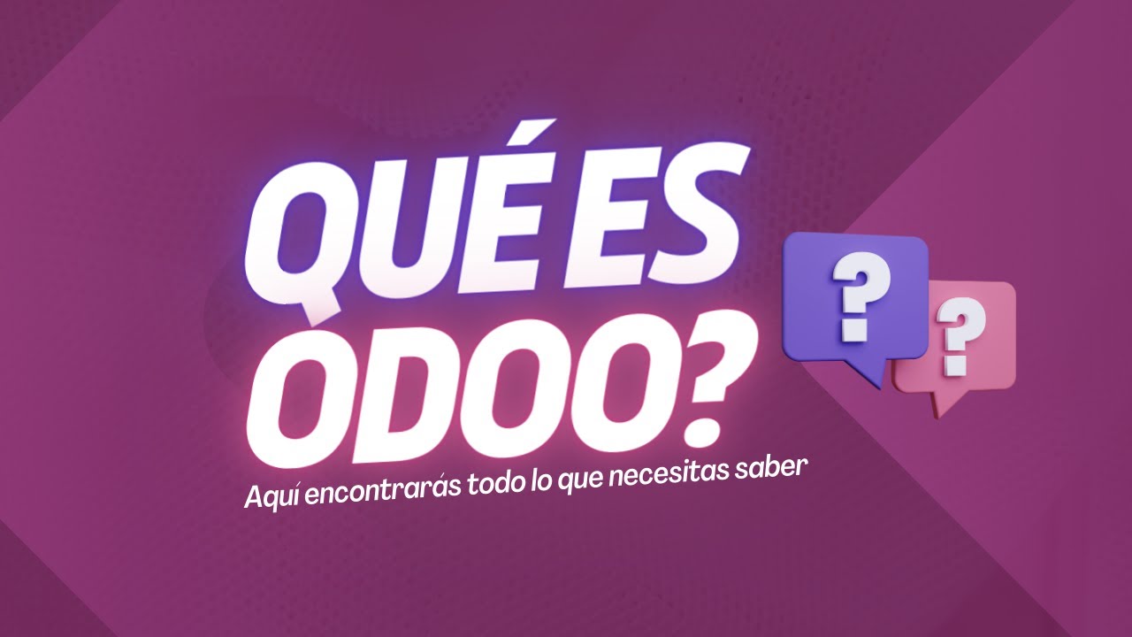 Qué es Odoo?